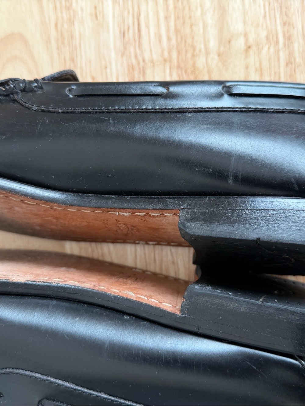 G.H. Bass Women’s 10M Black Kiltie Loafers Tassels - Picture 7 of 11